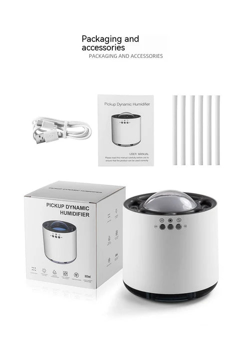 Desktop Heavy Fog Humidifier Office Home Porous Home Decor - Bazarvia – Elevate Your Shopping Experience.